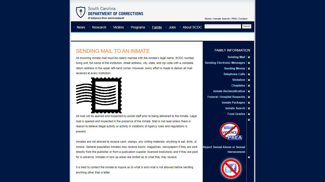 SCDC | South Carolina Department of Corrections